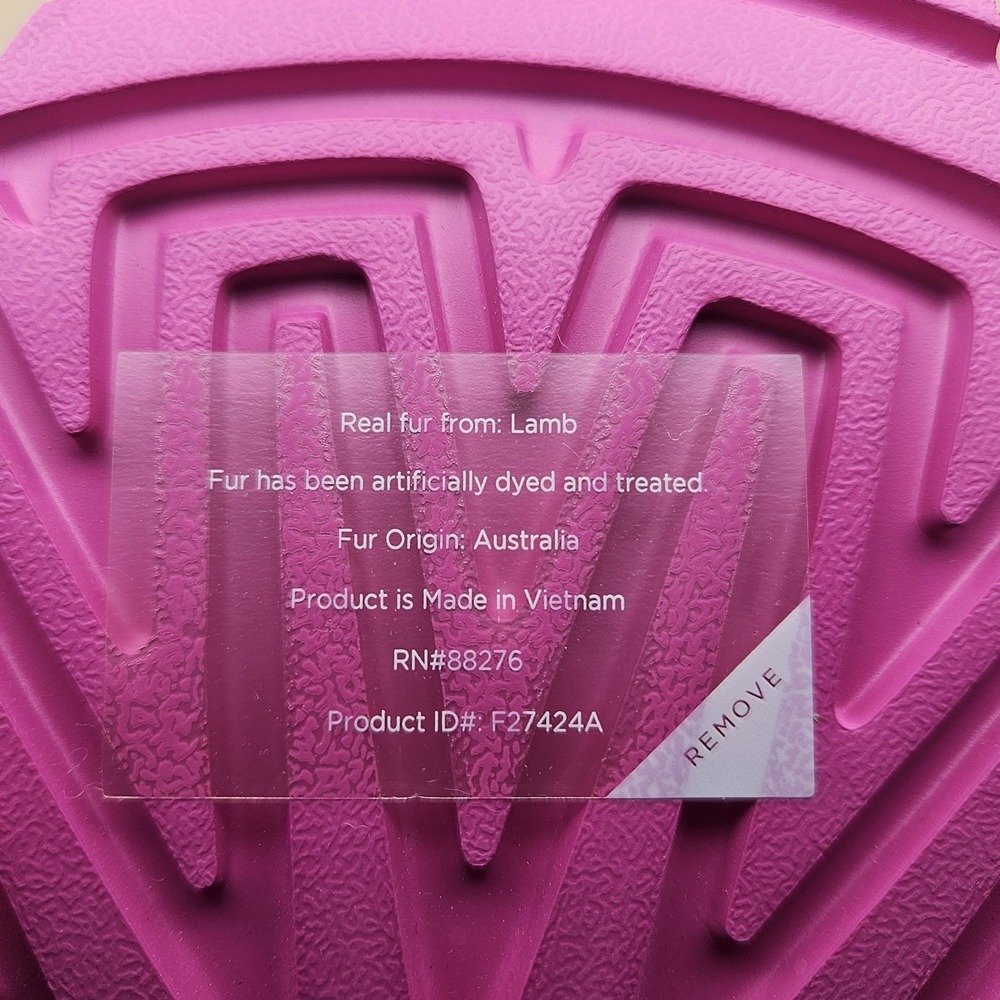 UGG URSEEN PLATFORM RASPBERRY MULTI LEATHER WOOL ALL GENDER M8/W9 Festival Shoes - Picture 6 of 7